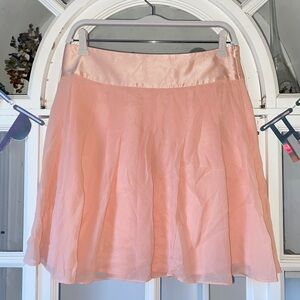 Banana Republic Soft Pink A-Line Skirt
